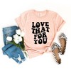 Simply Sage Market Women's Love That For You Short Sleeve Graphic Tee - 2 of 2