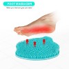 iMountek"Shower Foot Scrubber & Massager Mat for Exfoliation, Circulation & Pain Relief with Anti-Slip Cups"Pink - 4 of 4