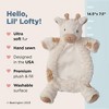 Bearington Lil' Lofty 13 Inch Giraffe Security Blanket for Babies - Giraffe Lovey - Giraffe Loveys for Babies - 2 of 4