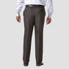 Haggar H26 Men's Big & Tall Cool 18 PRO Heather Classic Fit Pleat Front Casual Pants - image 3 of 3