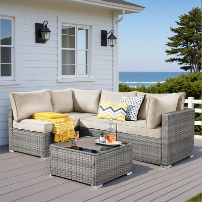 XIZZI Outdoor Patio Furniture Set, PCS Outdoor Modular India Ubuy