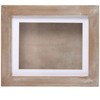 The Lakeside Collection Interchangeable Artwork Frame With Storage 5" x 7", 8.5" x 11", 9" x 12" - 9" x 12" Wood - 2 of 4