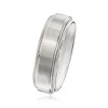 Ross-Simons Men's 7mm Titanium Wedding Band Size 11 - 2 of 3