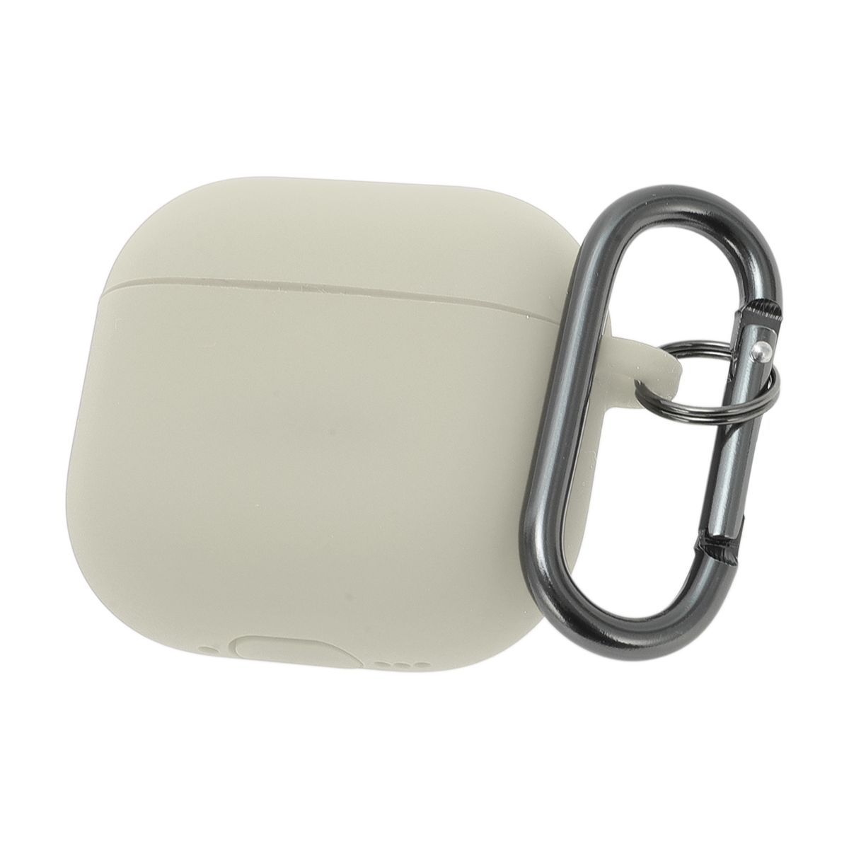 Unique Bargains Front LED Visible Protective Case for AirPods4 Beige 1 Pcs