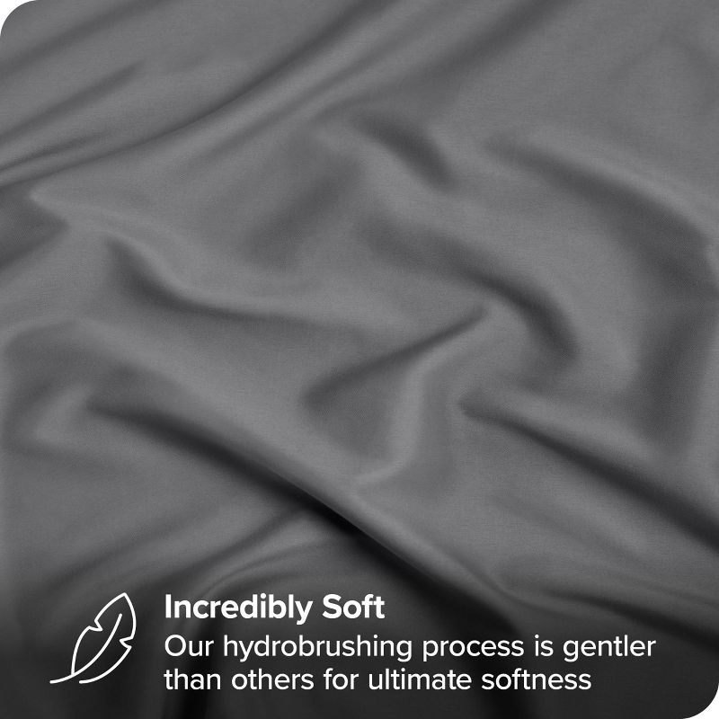 Ultra-Soft Double Brushed Fitted Sheet by Bare Home, 3 of 8