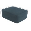 Kumasinova Modular Ottoman,Soft Fabric Footrest for Living Room or Bedroom,No Assembly - 3 of 4