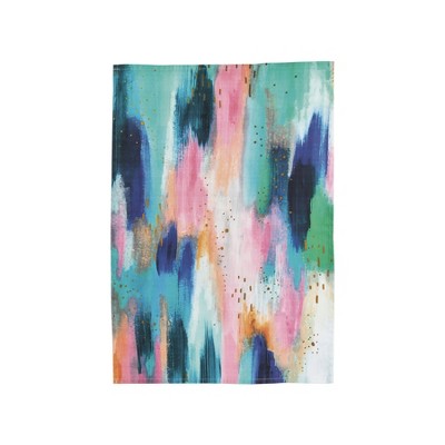 carol & frank Colorful Brush Strokes Towel