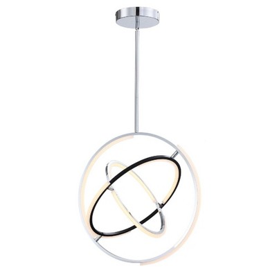 Artcraft Lighting Trilogy 1 - Light Pendant in  Polished Nickel