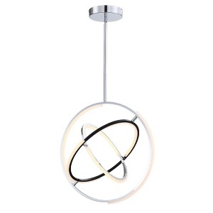 Artcraft Lighting Trilogy 1 - Light Pendant in  Polished Nickel - 1 of 4