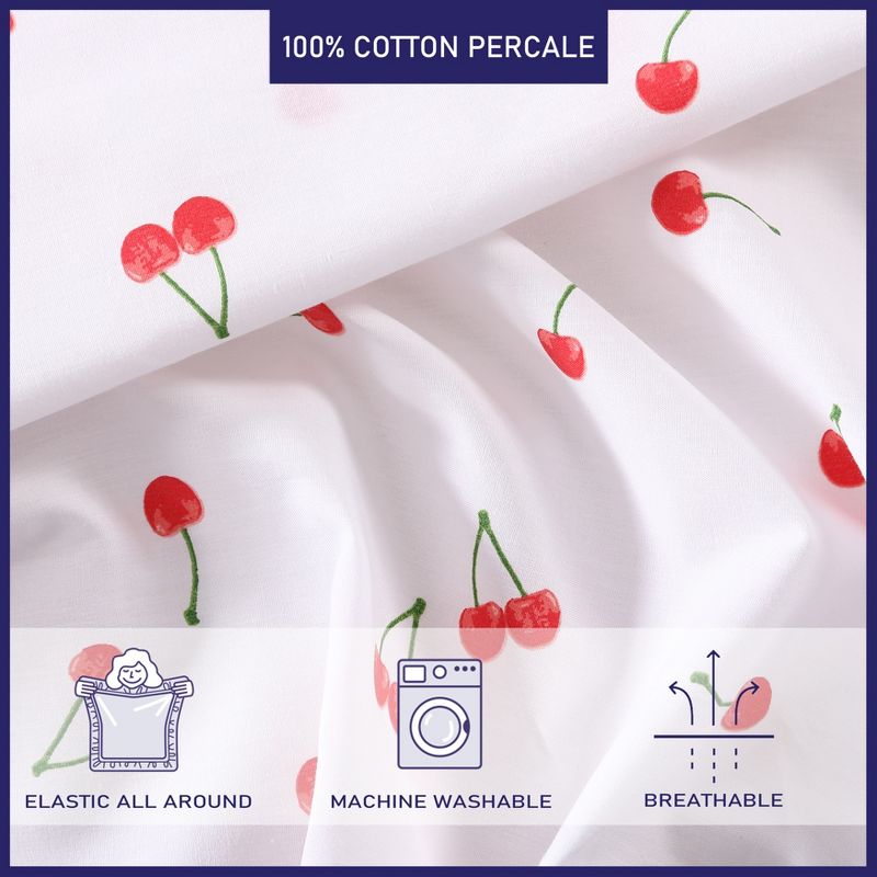 Poppy & Fritz 100% Cotton - Deep Pocket- Percale Sheet Collection, 2 of 10