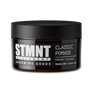 STMNT Grooming Goods Classic Pomade (3.38 oz) Natural Hair Shine | Statement Strong Control | Easy to Wash Out - 1 of 4