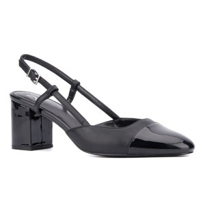New York & Company Women's Loriann Slingback Heels - 1 of 4