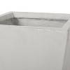 Okak 24.75"/28.5"/32.5" H*13"W Tapered Planter Pot with Drainage Tray Large Indoor/Outdoor Plant Pot for Trees & Floor Plants - 4 of 4