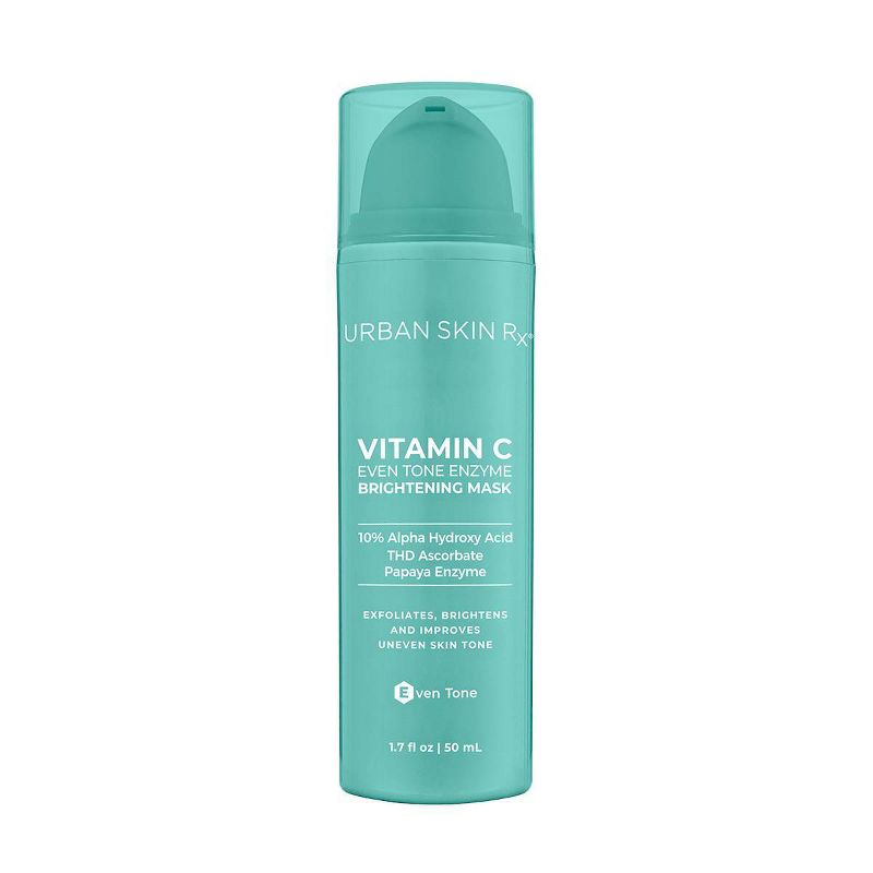 Urban Skin Rx Vitamin C Even Tone Enzyme Brightening Mask - 1.7 fl oz, 1 of 8