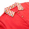 Ola! Otter Polo T-Shirt - Pinwheel Parade - 3 of 4