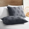 Nestl 3 Piece Tufted Boho Duvet Cover, Textured Duvet Cover Set with Zipper Closure - 4 of 4