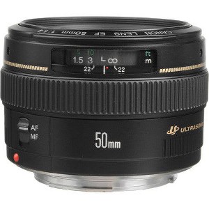 Canon 50mm f/1.4 EF USM Lens - 1 of 4