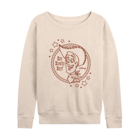 Women's - Disney - Hey Howdy Hey Lightweight French Terry Slouchy - image 1 of 4