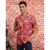 Men's Hawaiian Short - Sleeve Shirt, Classic Aloha Button - Down, Casual Beach Party Vacation Top - 3 of 4