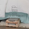 Premium Pleated Dust Ruffle Bed Skirt - Easy Fit - Becky Cameron - 4 of 4