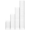 vidaXL Gabion Raised Bed Silver Iron 11.8 x 11.8 x 19.7 in - 3 of 4