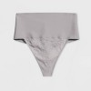 Maidenform Self Expressions Women's Tame Your Tummy Thong SE0049 - 3 of 4