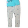 DreamWorks Trolls Little Girls' 2-Piece Long Sleeve Top and Legging Sets - image 3 of 3