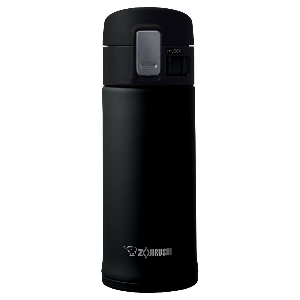 EAN 4974305710079 product image for Zojirushi 12oz Stainless Steel Vacuum Bottle with SlickSteel Finish - Black | upcitemdb.com