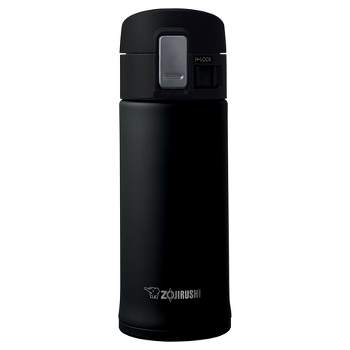 Zojirushi 12oz Stainless Steel Vacuum Bottle with SlickSteel Finish - Black