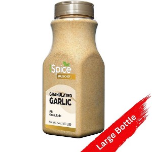 iSpice | Garlic Granulated | 24 oz | Bulk Size | Kosher | Rich Aroma - 1 of 3