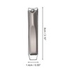 Unique Bargains Beautiful Box Slant Nail Clipper Kit Gradient 1 Set - 4 of 4