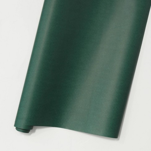 Solid Premium Gift Wrap Dark Green - Hearth & Hand™ with Magnolia - image 1 of 3