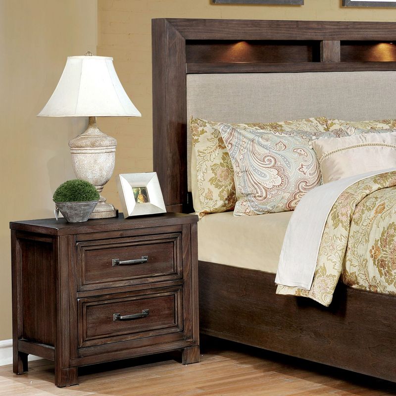 Veda 2 Drawers Nightstand - HOMES: Inside + Out, 3 of 6
