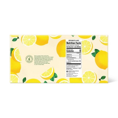 Lemon Sparkling Water - 8pk/12 fl oz Good & Gather™