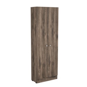 Depot E-Shop Multistorage Cabinet 71" H, Two Doors, Five Internal Shelves - 1 of 4