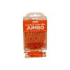 JAM Paper Jumbo Smooth Paper Clip Orange 3/Pack 42186871B - 2 of 2