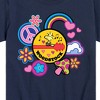 Boys' - Peanuts - Woodstock Peace And Love Flair Short Sleeve Graphic T-Shirt - 2 of 4