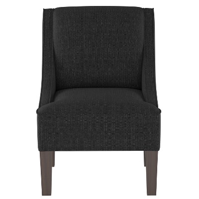 Hudson Swoop Armchair Black - Threshold™