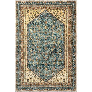 Nuloom Sunsari Geometric Pet Friendly Machine Washable Area Rug - 1 of 4
