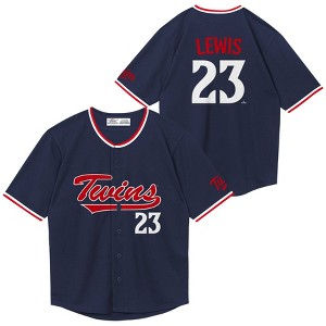 MLB Minnesota Twins Royce Lewis Youth Wordmark Jersey - L : Target
