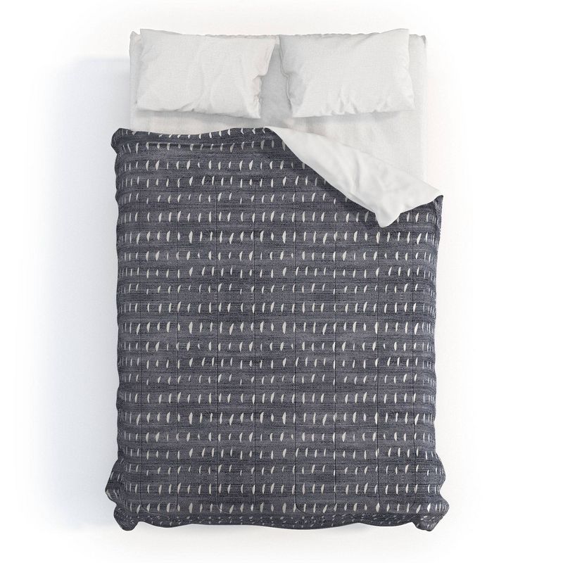 Holli Zollinger Bogo Denim Rain Light Comforter Set - Deny Designs, 1 of 8