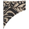 Women's Ruched Zebra Bikini Swimsuit Bottom - LASCANA - 4 of 4