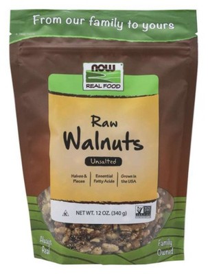 Walnuts by Now Foods  -  12 oz Bag