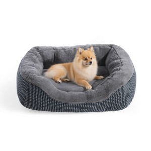 JOEJOY Dog Beds Orthopedic Warming Soft Sleeping Puppy Bed Durable Pet Bed with Anti-Slip Bottom - 1 of 4