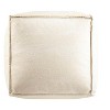 Livabliss Copacetic 18"H x 18"W x 18"D Modern Pouf - 3 of 4