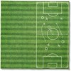 Blue Panda 100 Pack Soccer Party Disposable Paper Napkins for Sports Birthday, 6.5 x 6.5 In - image 4 of 4