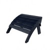 WestinTrends Outdoor Patio All-weather Modern Folding Ottoman - 3 of 3