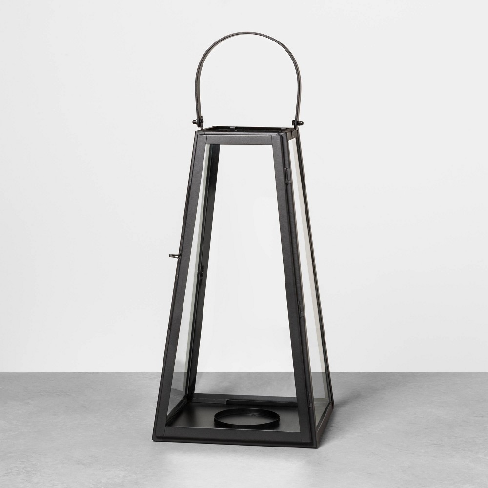 Metal Lantern Black - Hearth & Hand with Magnolia