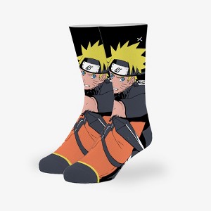 Odd Sox, Naruto, Funny Novelty Socks, Large - 1 of 4