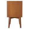 Alpine Furniture Flynn Nightstand, 18" W x 15" D x 26" H, Acorn - 3 of 4